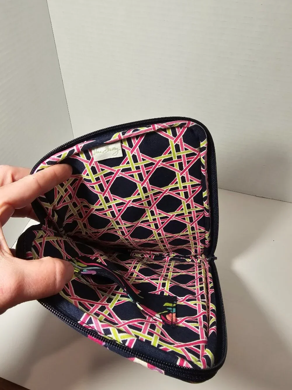 NWOT Vera Bradley Mini Tablet Sleeve Ribbons E-Reader Case Technology Organized